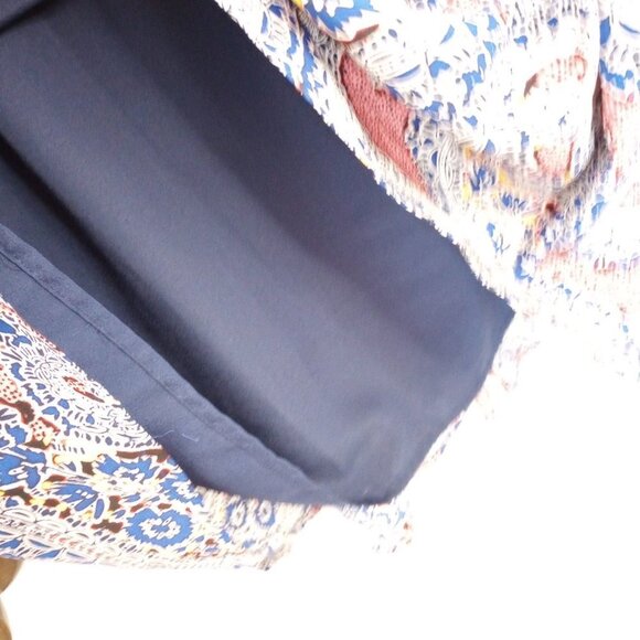 J. Crew Silk Paisley Smocked Waist Dress - Picture 5 of 10